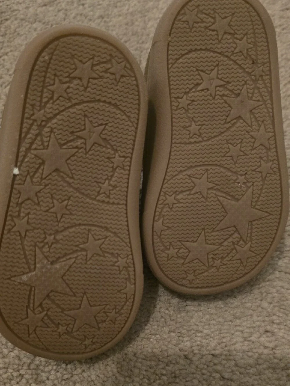 Carter's Olive Green Kids Sneakers with White Laces
